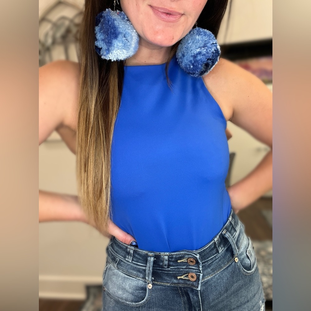 Humble Folk Royal Blue Bodysuit